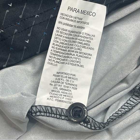 Callaway Mens XL Golf Polo Shirt Opti Dri Golf Club Chevron Pattern Black NWT - Picture 8 of 9